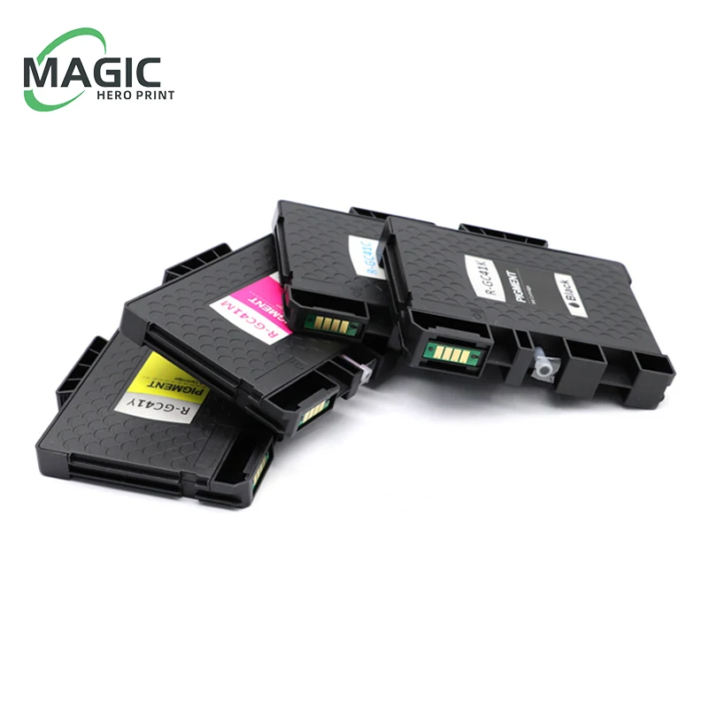 Completa Sublimação Tinta Cartucho Compatível Adequado para Ricoh Aficiones Sg3110dn Sg3100 Sg2100 Sg2010 Sg7100 Sg3120 Impressora Gc41 Premium - Imagem 3