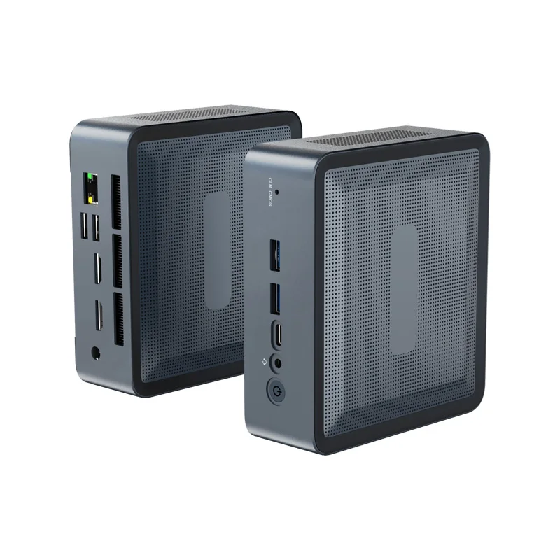 YSJMNPC Mini PC Gamer AMD Ryzen 5 5600H Windows 11 DDR4 Nvme SSD MiniPC WIFI6 BT5.2 4K Tripple Display Gaming Desktop Computer 5