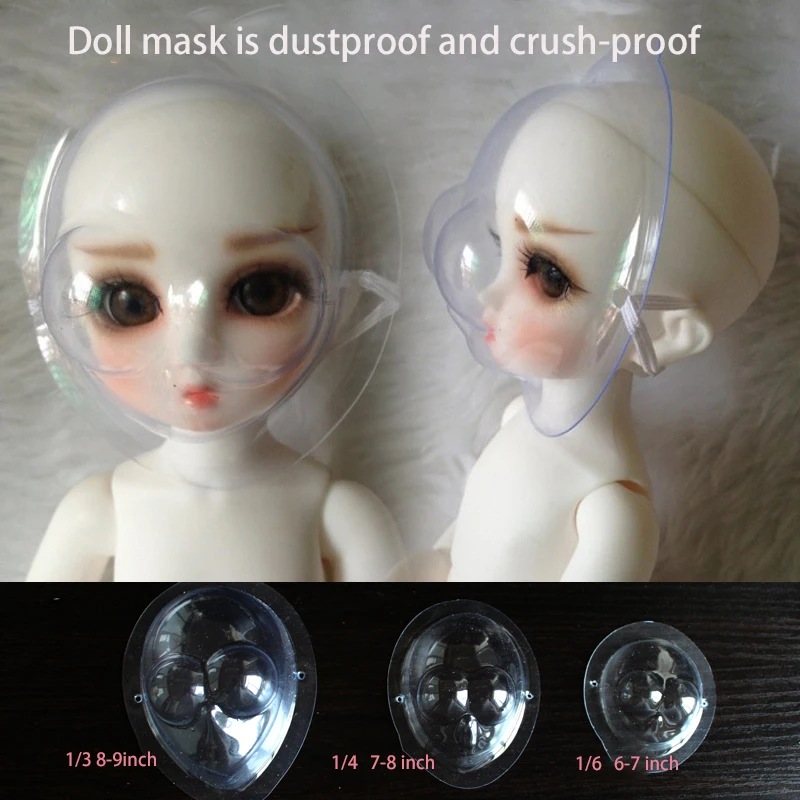 

Doll Accessories Mask Anti-dust Anti-crush for BJD SD 1/3 1/4 1/6 Blythe Doll