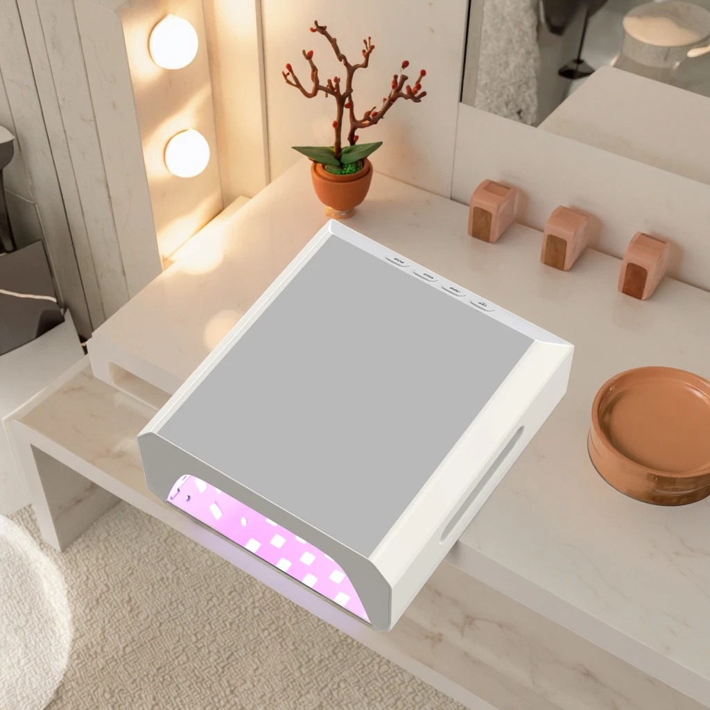 UV LED 네일 램프 60W 휴대용 네일 드라이어 4 타이머 전문 매니큐어 경화 램프 홈 살롱용