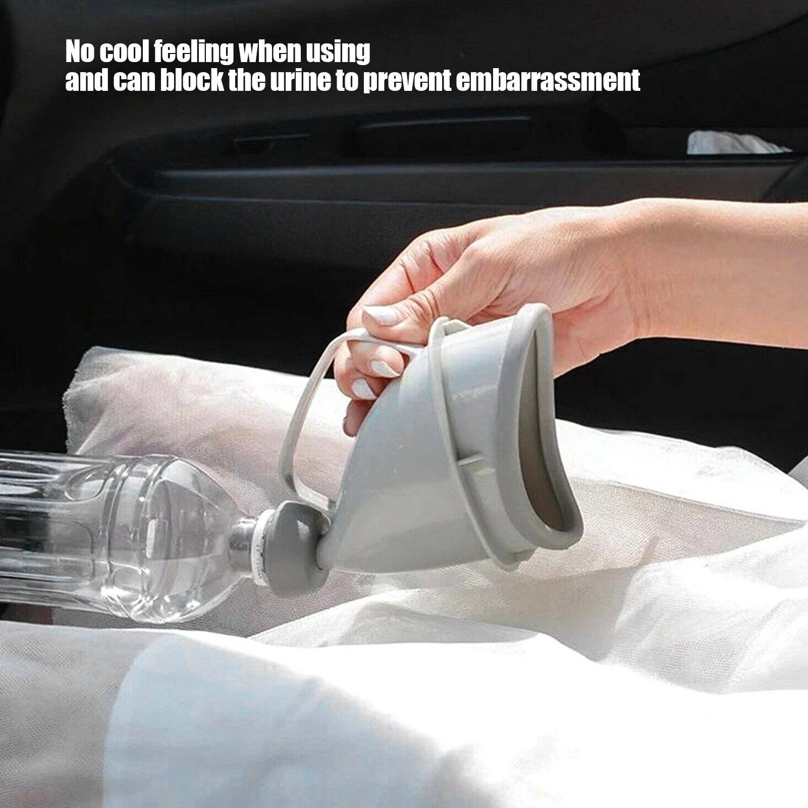 Outdoor Car Camping Toilet Male Female Urinal Funnel Urine Funnel Peeing Emergency Traffic Portable Toilet Camping Tools 3