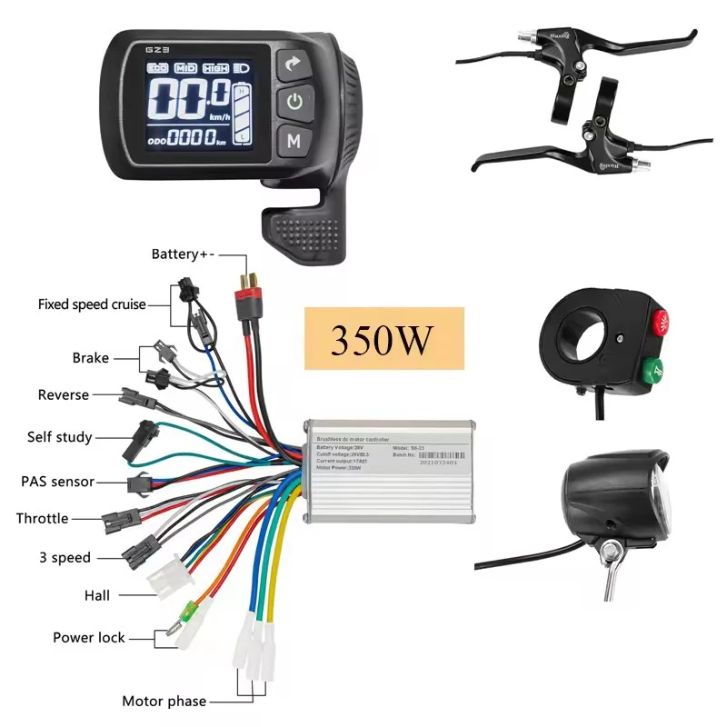 ユーカリ　1124L 5体セット Kunray 6pc/set G51 Display Ebike Scooter Controller for