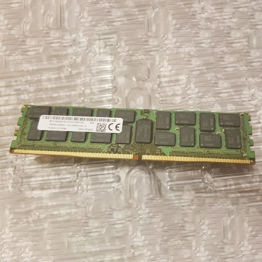 1Pcs 128GB 128G DDR4 2666MHz 2S4RX4 PC4-2666V 2666 ECC REG For MT Server Memory MTA144ASQ16G72LSZ 5 1Pcs 128GB 128G DDR4 2666MHz 2S4RX4 PC4-2666V 2666 ECC REG For MT Server Memory MTA144ASQ16G72LSZ - Image 3