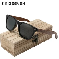 KINGSEVEN 2024 Fashion Handmade Natural Wooden Sunglasses For Men Women Polarized Sun Glasses UV400 Mirror Male Eyewear