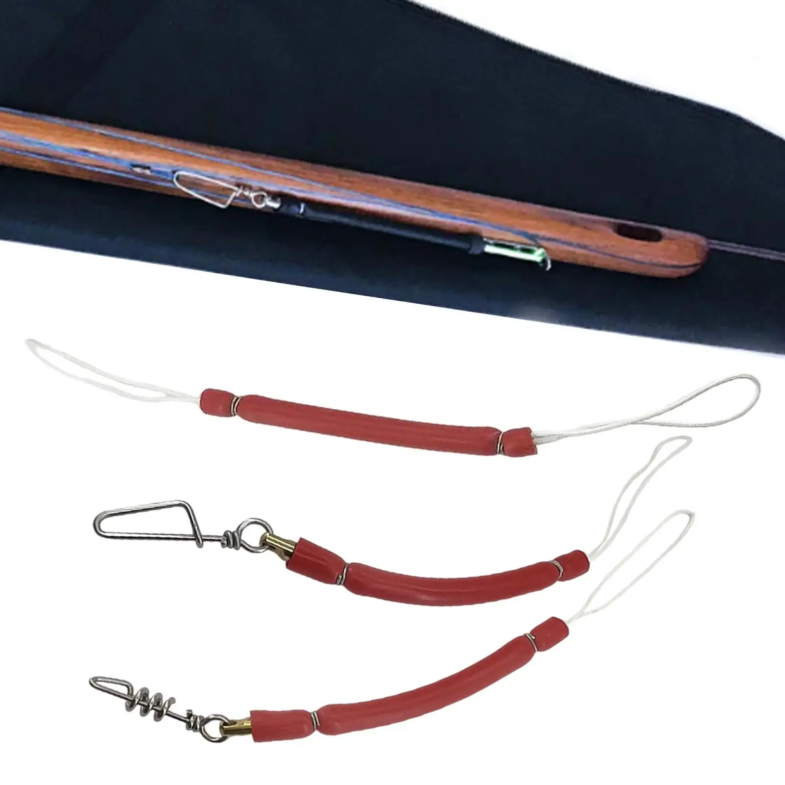 Spear Shock Cord Professional Flexible Gear Accessory Fishing Equipment Heavy Duty for Kayaking Canoeing Outdoors Water Sport