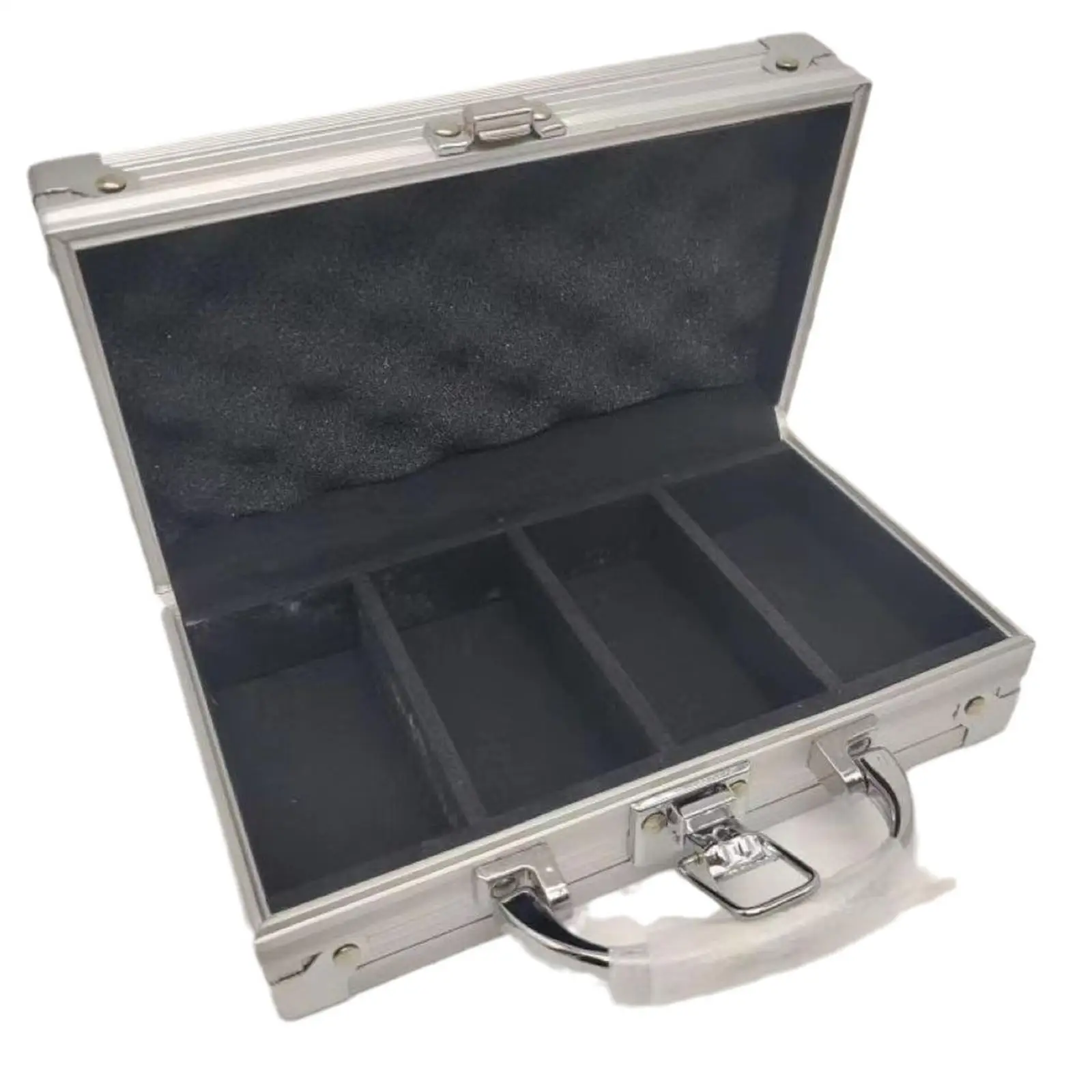 Chip Case Chip Organizer Holder Solid with Lock Practical Carrying Case Storage Container Collect Box for Players Women