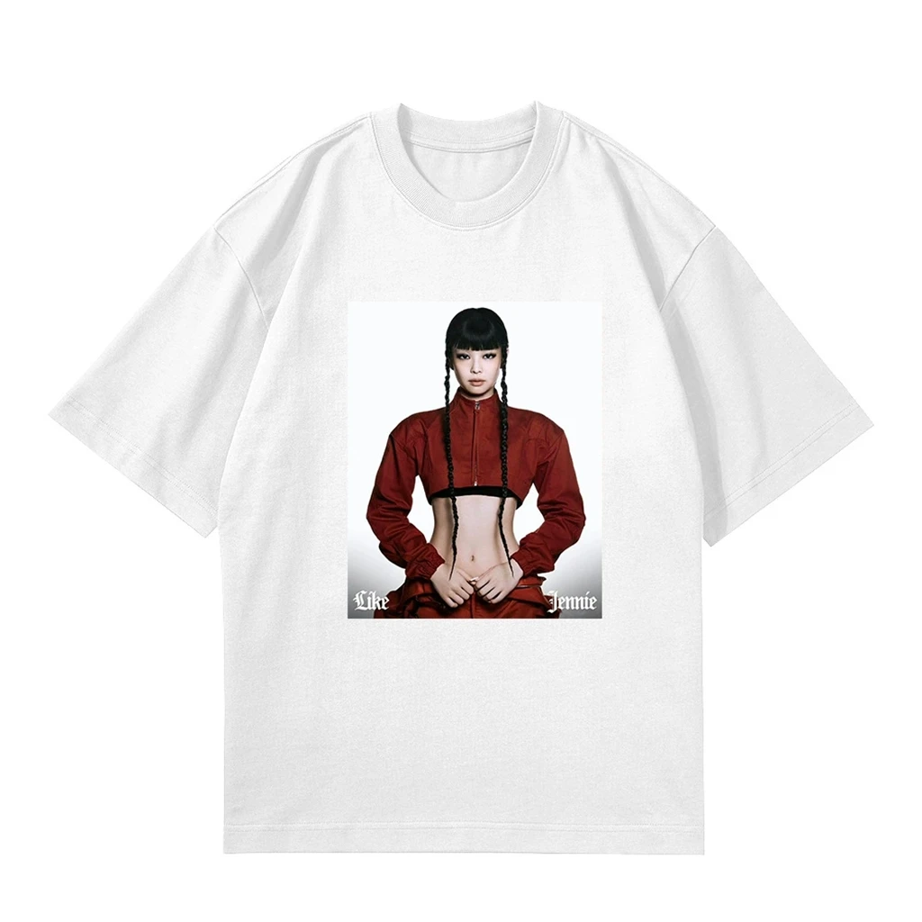 Jennie T shirt KPOP Ruby XLサイズ Jennie Blackpink Ruby Album Cover Unisex T-Shirt Hoodie