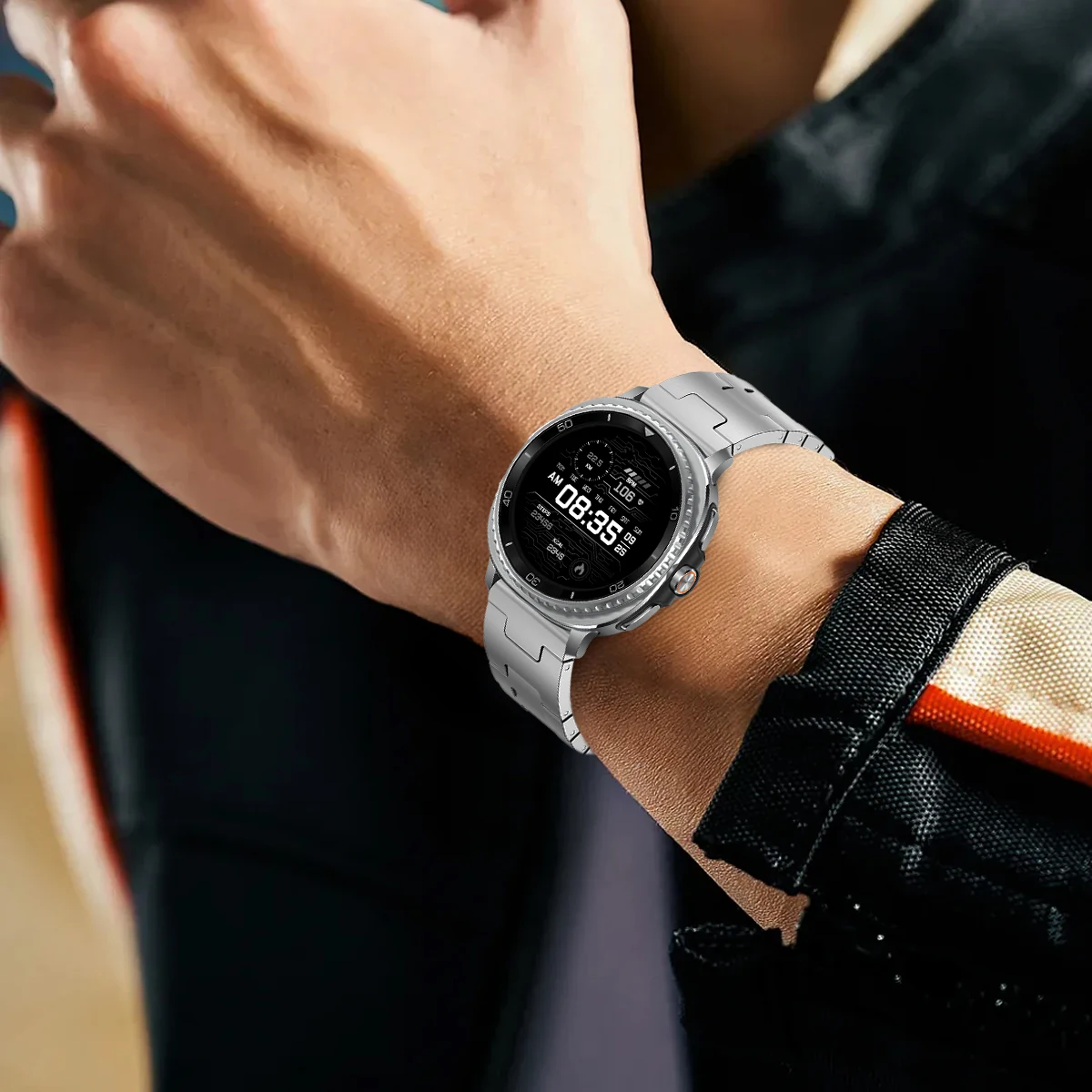Luxury Titanium Metal Bracelet Strap