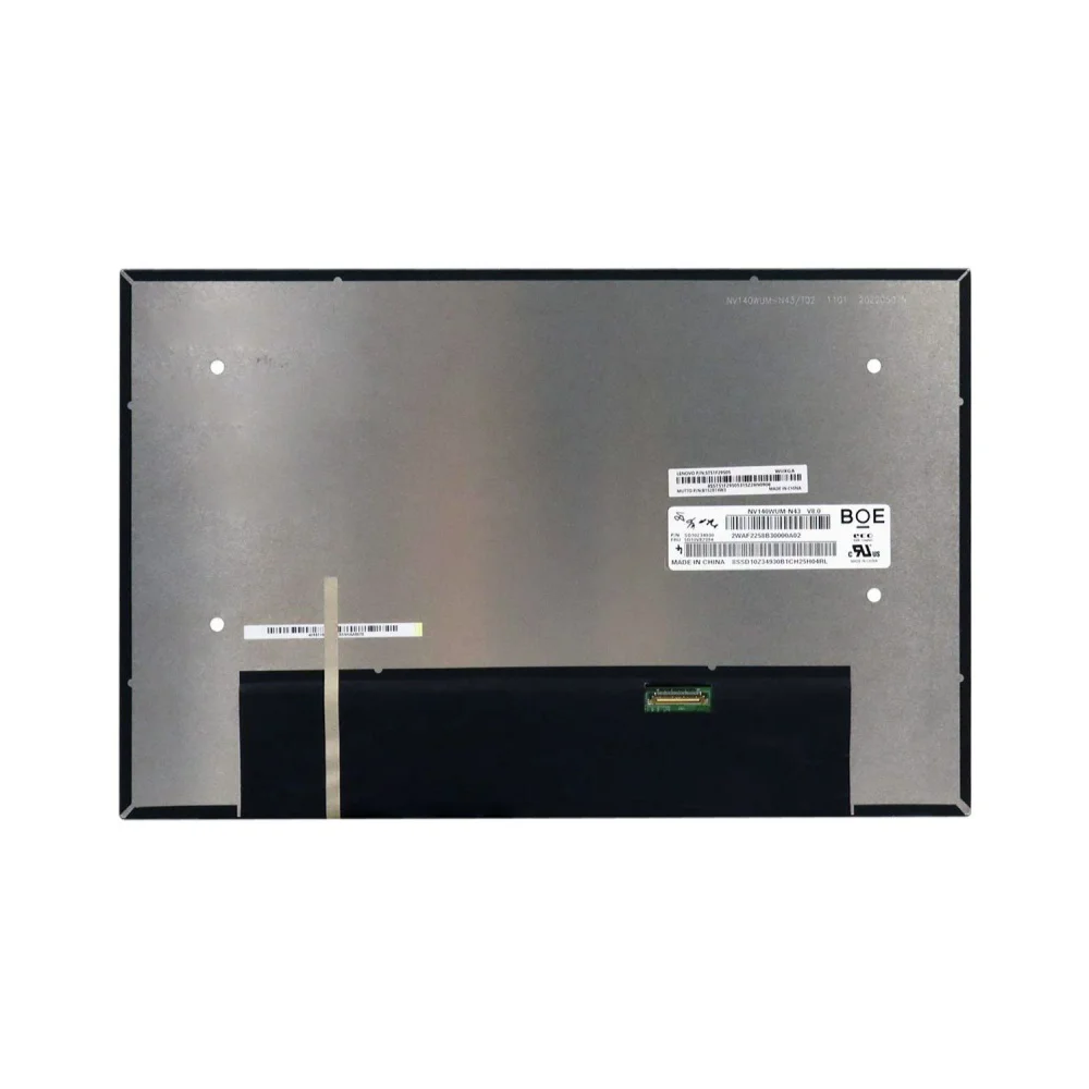 Lenovo ThinkPad T14 P14s Gen 3 14.0" Lcd FRU 5D10V82395 Écran de remplacement