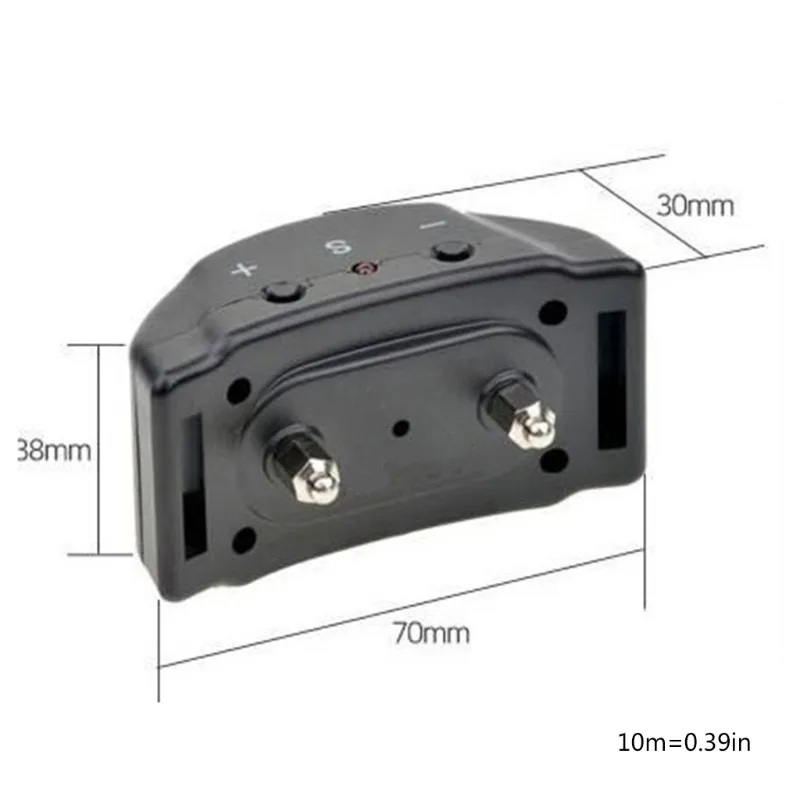 Electric Anti Bark Collar Electric Anti Bark Collar Small Pet Dog No Barking Tone Shock Training for Indoor Outdoor Little Dogs Teaching Tool pet853