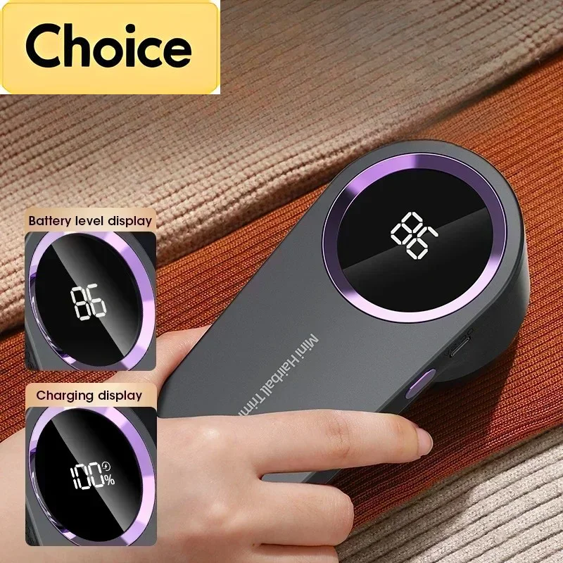 Lint Remover Clothes Sweater Usb Electric Rechargeable Hair Ball Trimmer Fuzz Shaver Reels Removal Device