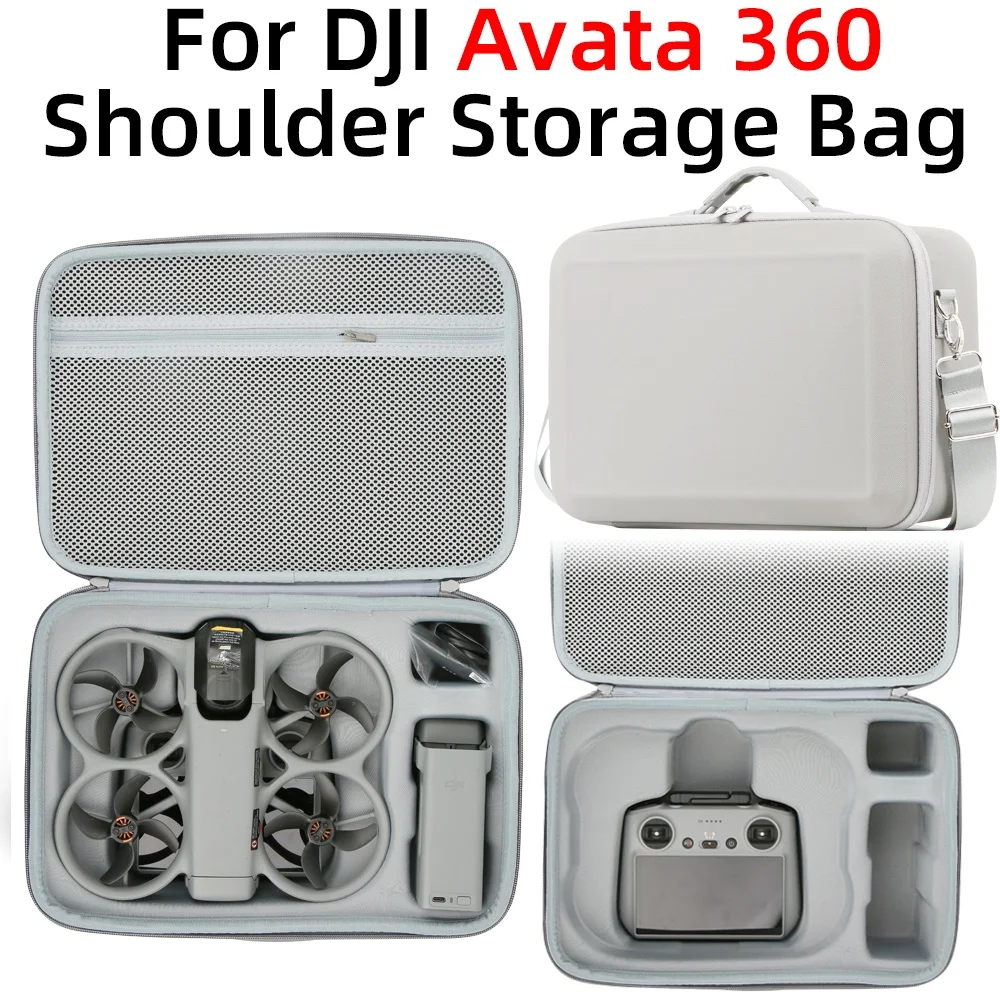 Étui de transport pour DJI Avata 360 RC2 - Sac de rangement protecteur