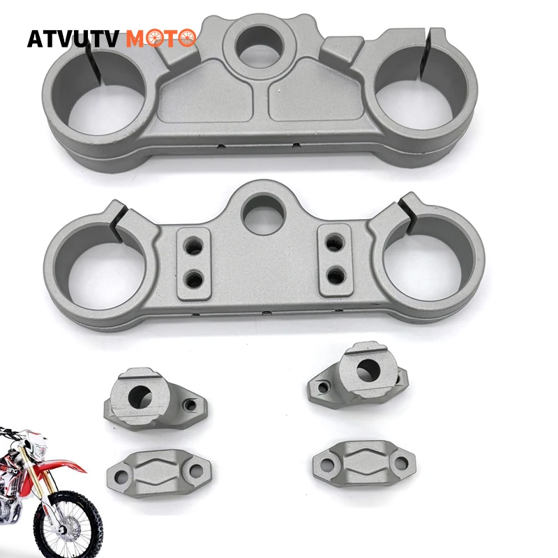 오토바이 프론트 포크 완충기, 상부 하부 방향 연결 플레이트, CNC, Apollo CRF XR BBR KLX TTR KAYO 더트 피트 바이크 오토바이 프론트 포크 완충기, 상부 하부 방향 연결 플레이트, CNC, Apollo CRF XR BBR KLX TTR KAYO 더트 피트 바이크