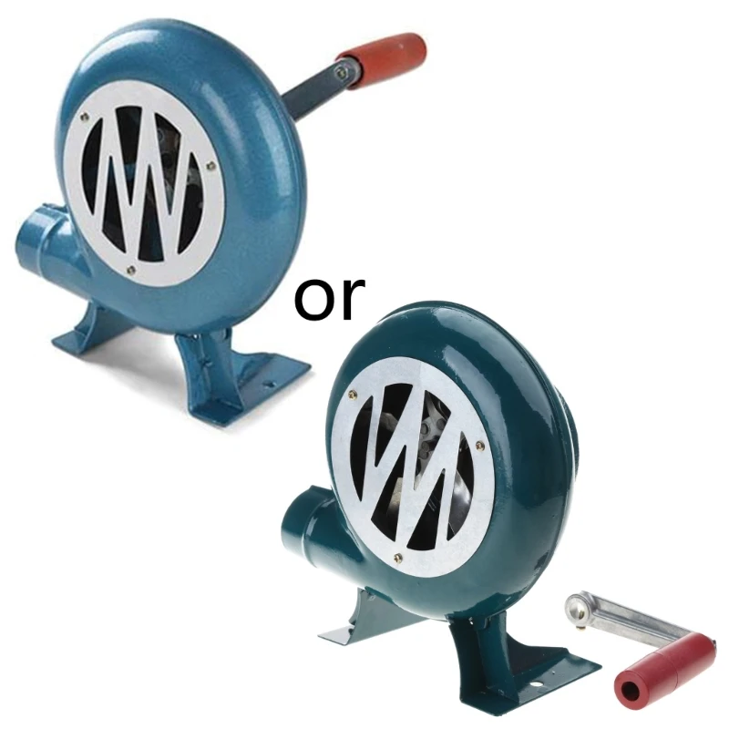 

Hand Crank Blower Barbecue Fan Manual Blower Household Air Blower BBQ Fan Blower Dropship