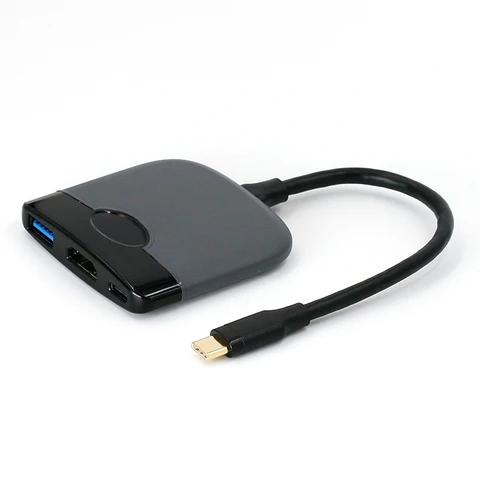 FROG Portable Docking Station Compatible-Nintendo Switch 3 In 1 TV Dock HDMI-compatible Adapter USB 3.0 Hub For Macbook Pro
