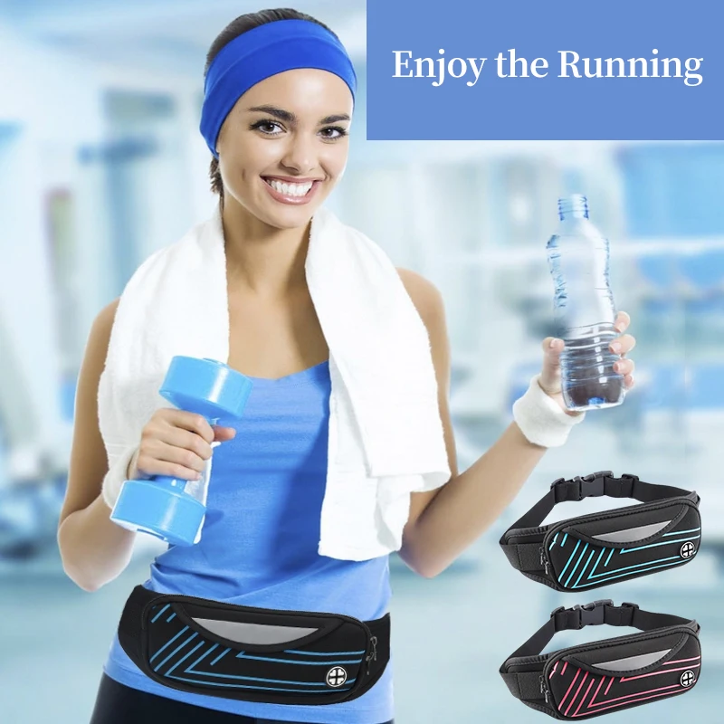 Waist Bag Belt Pocket For Samsung Waterproof Waist Band Pouch For