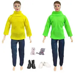 Kawaii Fashion Ken Doll Clothes Outfit Set - Kids Toys with Fast Shipping (Set 17)