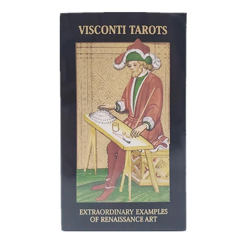 Visconti Tarot 78pcs 12x7 cm Paper Manual Card Game playing cards card games tarot cards