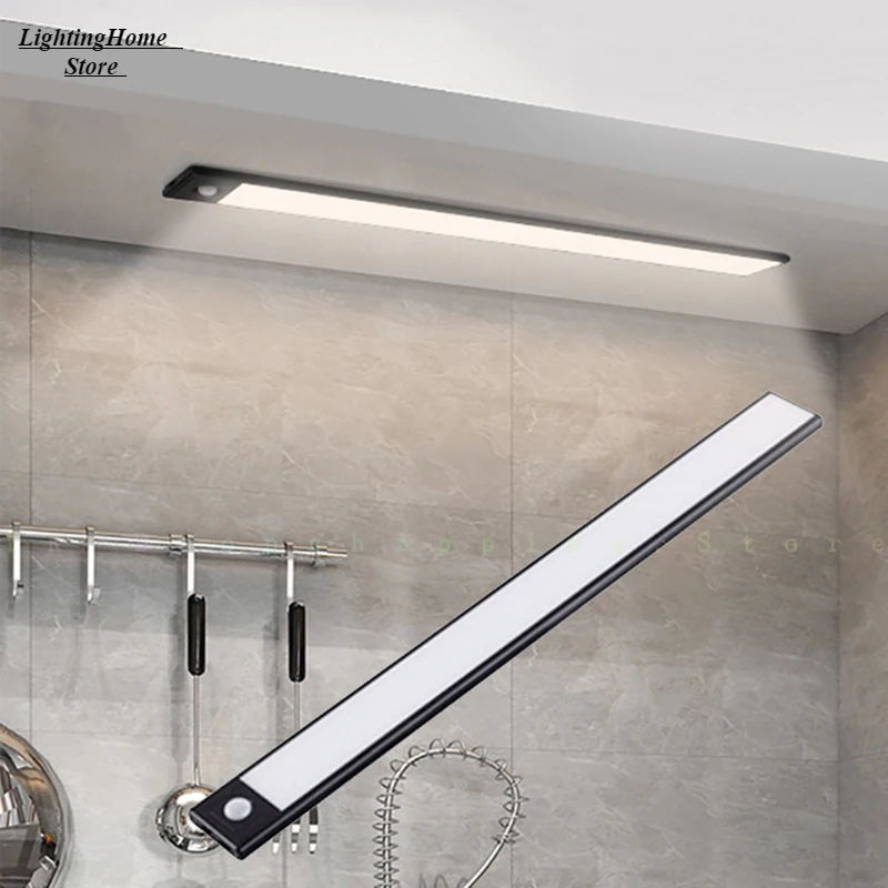 

Led Under Cabinet Night Light PIR Motion Sensor Night light Closet Light Cabinet Kitchen Lighting Magnetic Night light