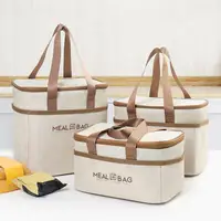 Multifunctional Thickening Tote Cooler Lunch Bags For Women Men Large Capacity Travel Picnic Waterproof Lunch Box 1