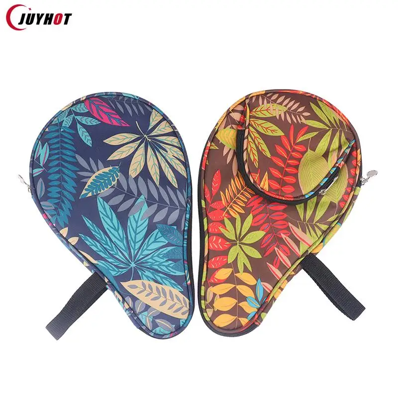 

1Pc Table Tennis Racket Bag Wear-Resistant Gourd Racquet Pingpong Paddles Bag Colorful Table Tennis Racket Case Paddle Pouch