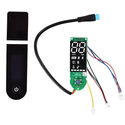 Enhanced Dashboard Cover Replacement Circuit Board for Electric Scooter Parts (Dark Khaki)