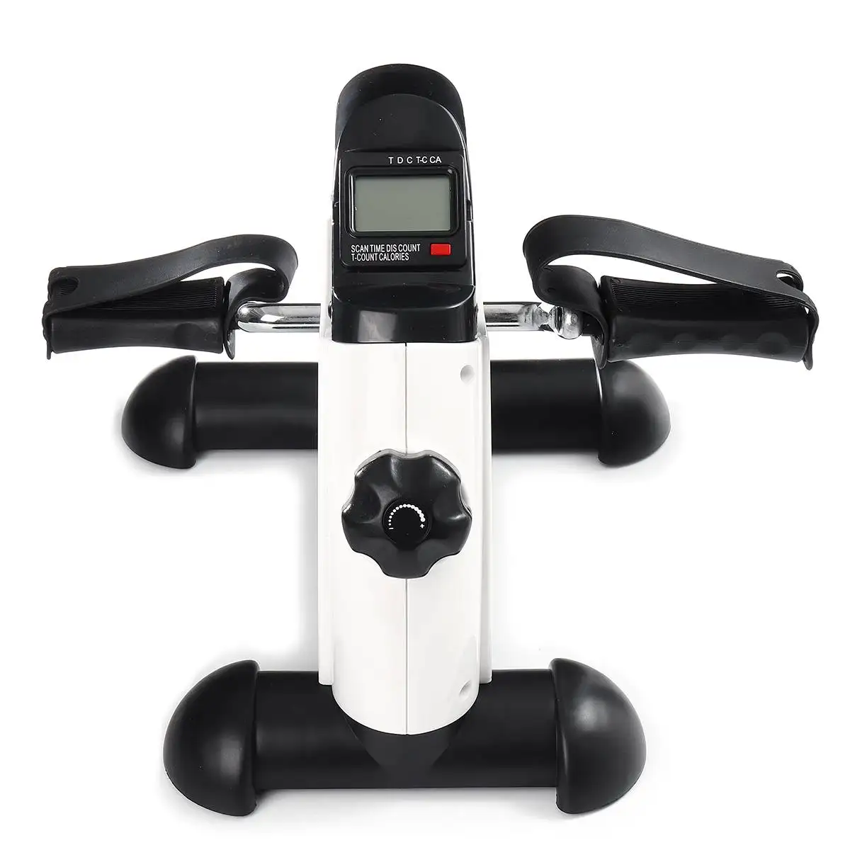 Exercise Bike Trainer LCD Display Mini Pedal Exercise Bike Trainer Indoor Cycling Bikes Stepper Arm/Leg Physical Therapy Home Gym Fitness Equipment