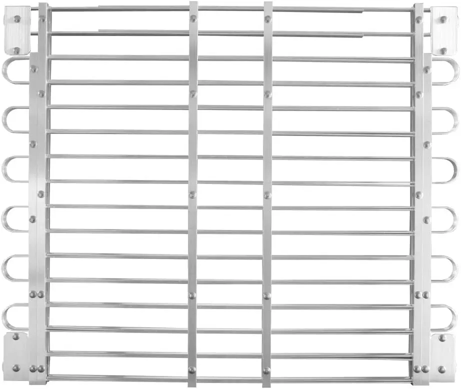 Well Grate-Model L8-Fits Metal Window Wells with Large Radius Front Corners (30"-33" D) x (45"-60" W)