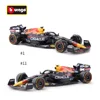 Bburago 1:43 2024 RB20 2023 RB19 2022 RB18 Red Bull F1 Racing Formula Car Static Simulation Diecast Alloy Model Car 5