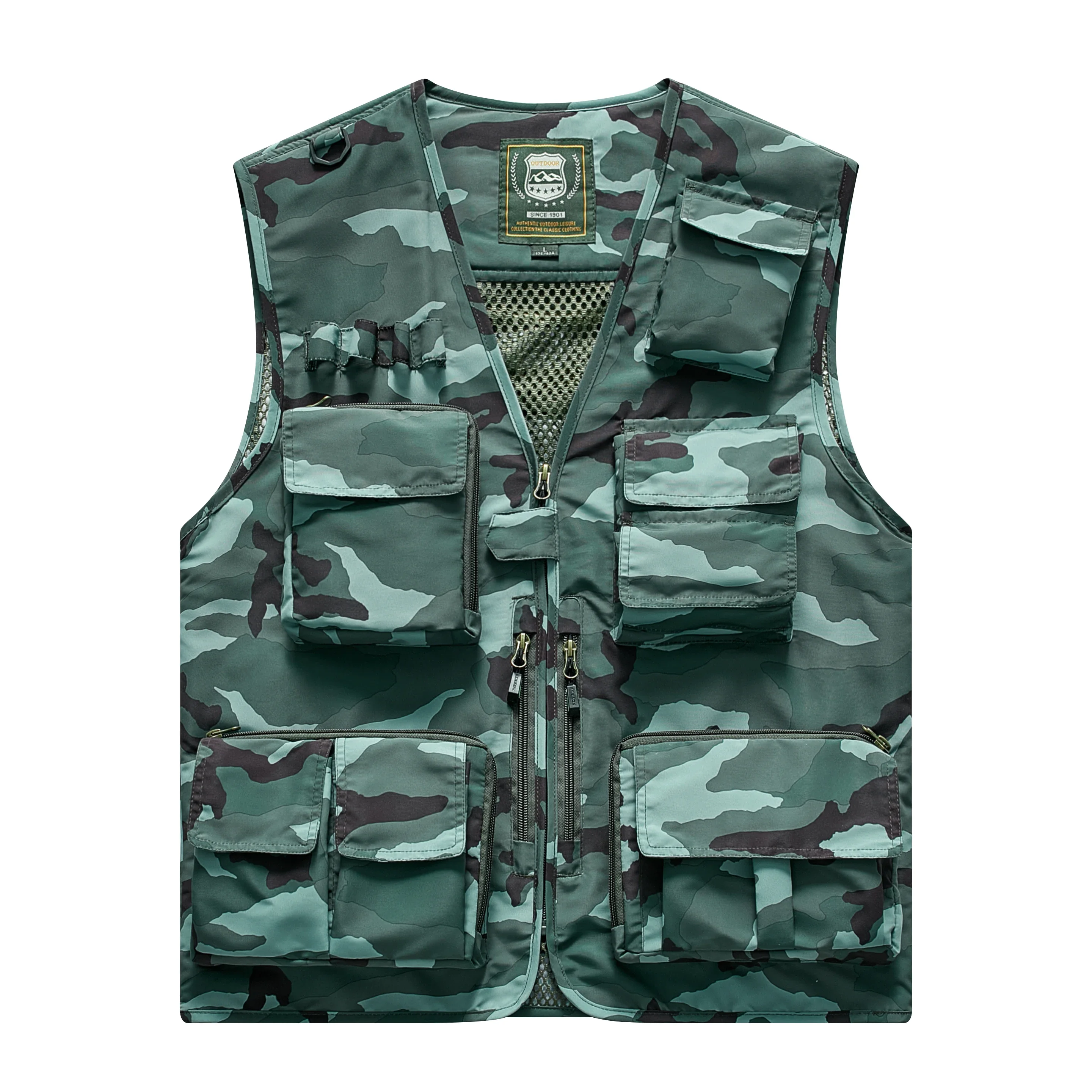 Vest Coat For MAN  Fishing Clothing Jackets Men Sleeveless Jacket Work Men's Free Shipping Hunting Camping Vests Professional
