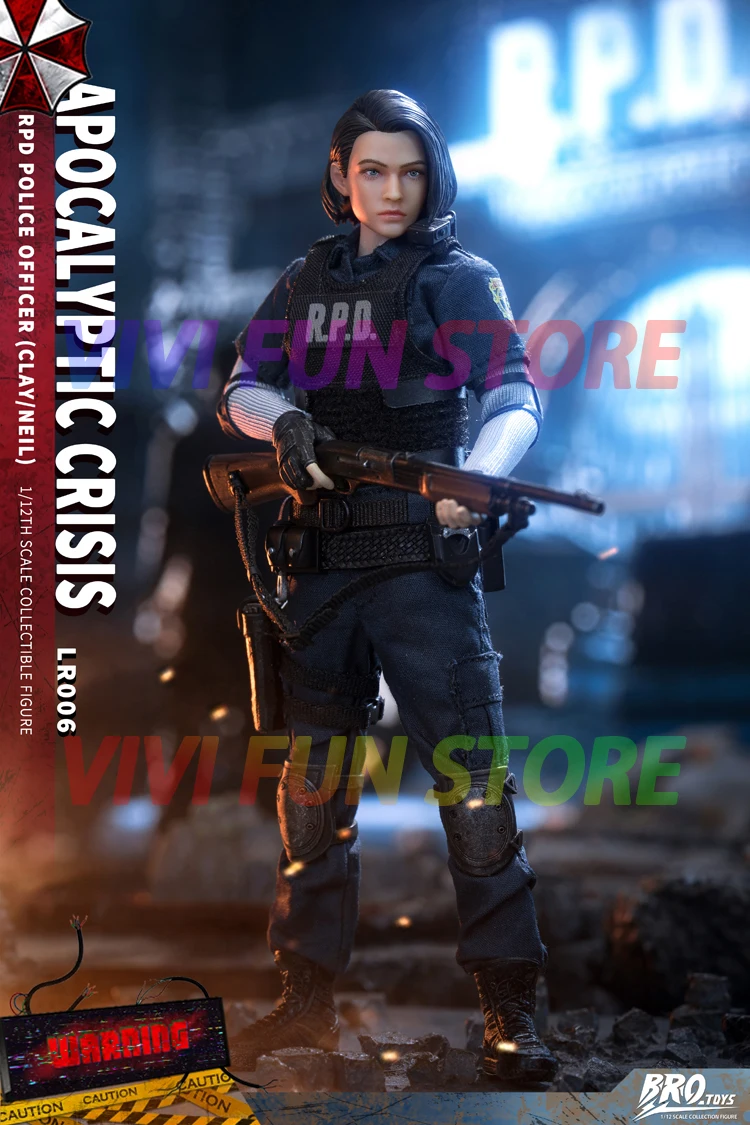 BROTOYS 1/12 LR006 クレア ジル In Stock BROTOYS LR006 Claire Redfield Jill Valentine Movable