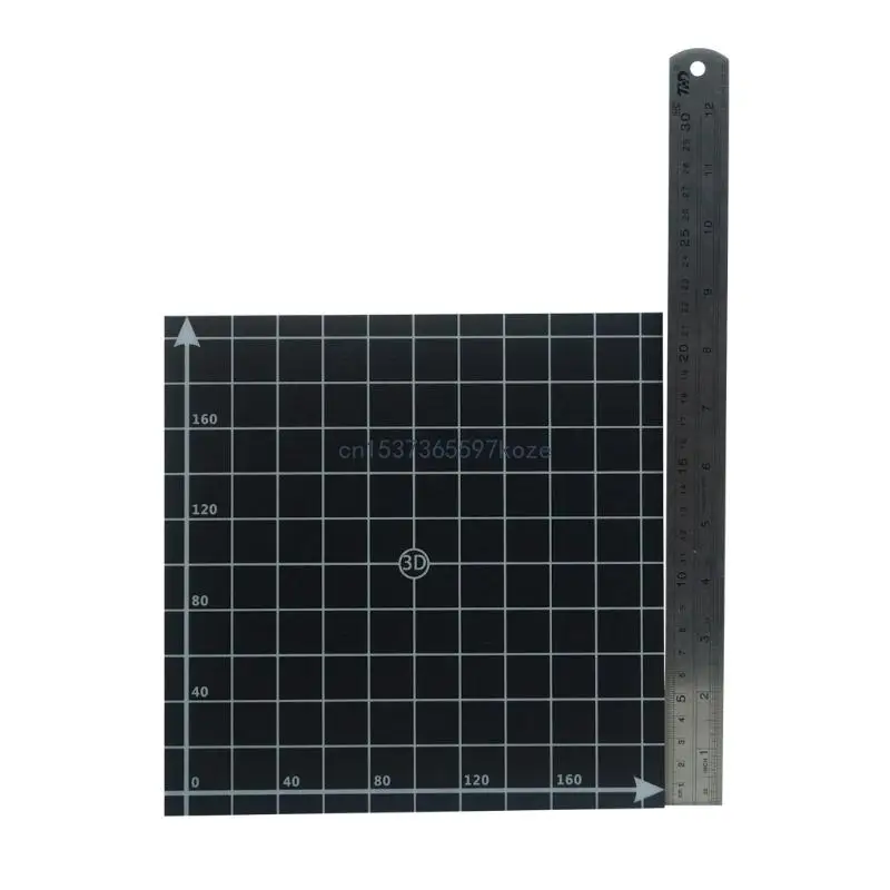 3D 인쇄 빌드 표면 히트 베드 스티커 좌표 인쇄 표면 빌드 시트 플레이트 11.8x11.8in 8.66x8.66in