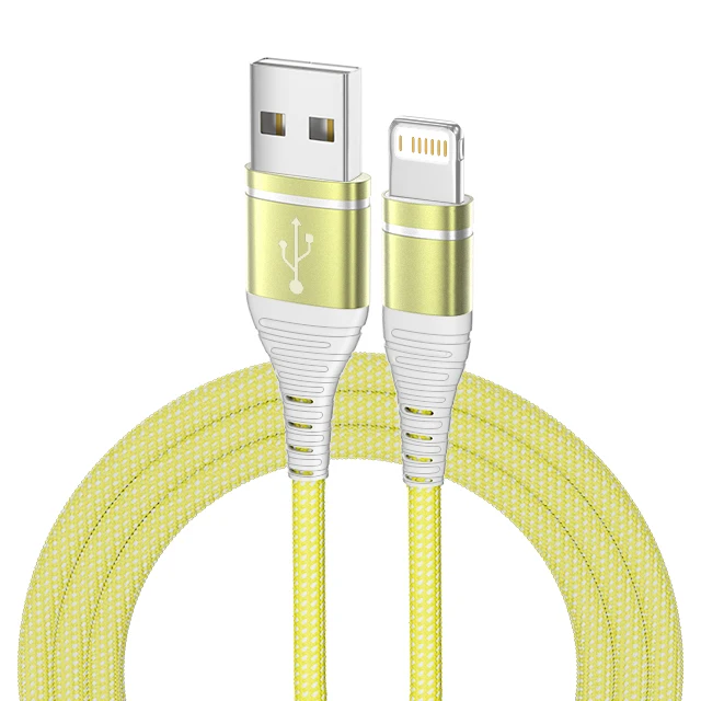 Premium MFI Certified Nylon Braided Lightning Fast Charging Cable