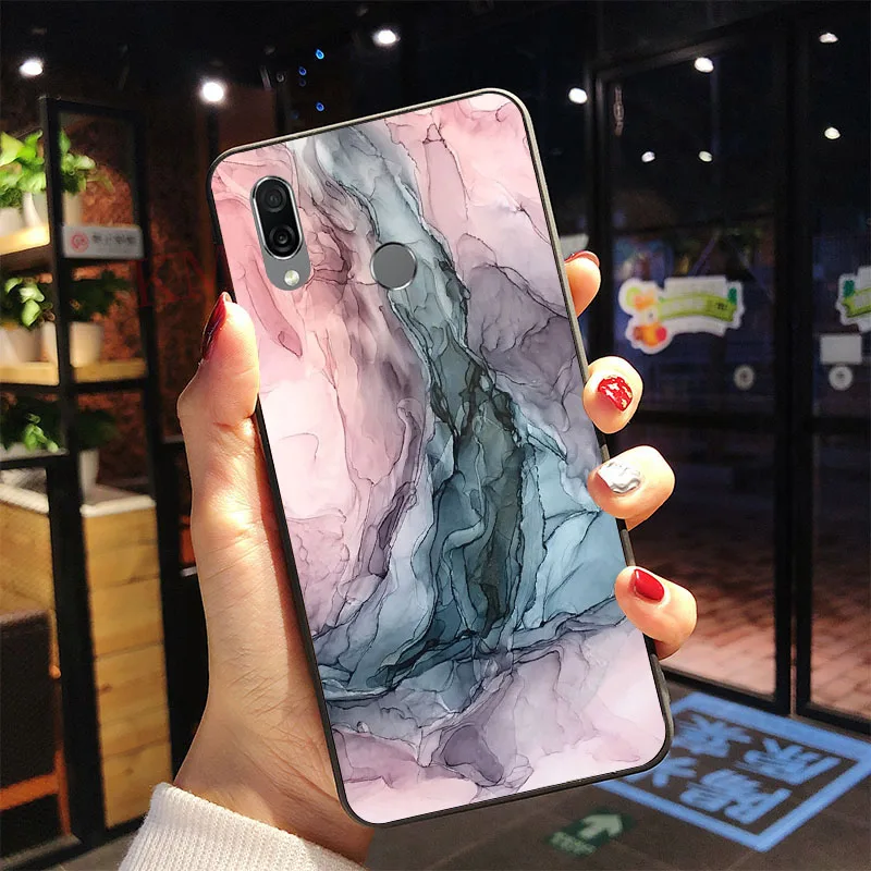 Фото Силиконовый чехол для Huawei Honor Play COR-L29 COR L29, милые чехлы из ТПУ, чехол для телефона Honor Play, задняя крышка, чехлы, сумки №4