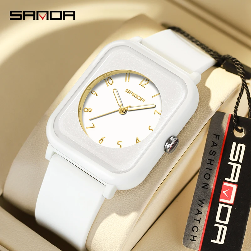 

2024 New Sanda 6127 Fresh Watch Popular Solid Ms Simple Fashion lovely Luxury Sports Trend Watch