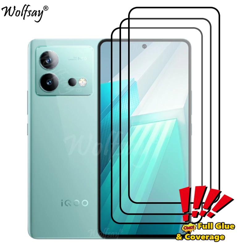 

Full Cover Screen Protector For Vivo iQOO Neo 8 Pro Tempered Glass For Vivo iQOO Neo 8 Pro Glass For Vivo iQOO Neo 8 Pro Glass