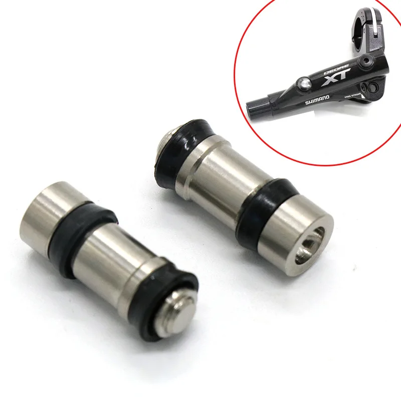 

1pcs Mountain bicycle hydraulic brake piston rod titanium for shimano XT M8000 SLX M785 sealing piston