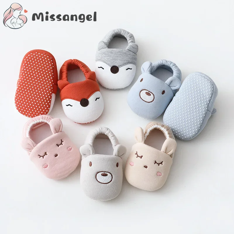 Baby Boys Girl Shoes First Walkers Cartoon Pattern fabric Cotton Shoe Unisex Non-slip Breathable Soft Bottom Toddler Crib 0-18M baby shoes