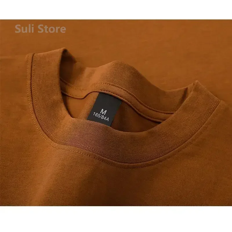 Men's Heavy-Duty Cotton Thickened Short Sleeve T-Shirt