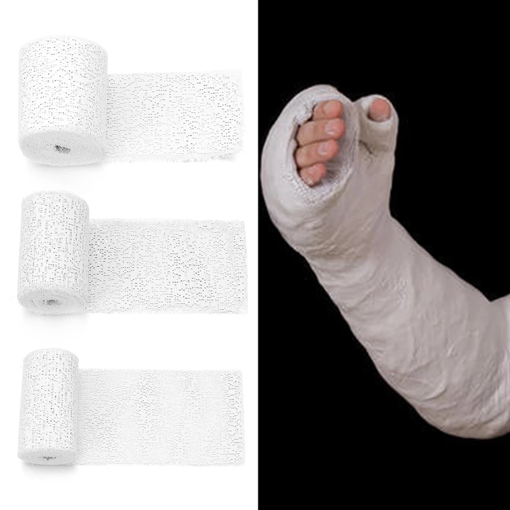 Gips Bandage Doek Gaas Ehbo Spier Tape Ehbo Beschermende Beugel Veiligheid Bescherming Gezondheid Gereedschap