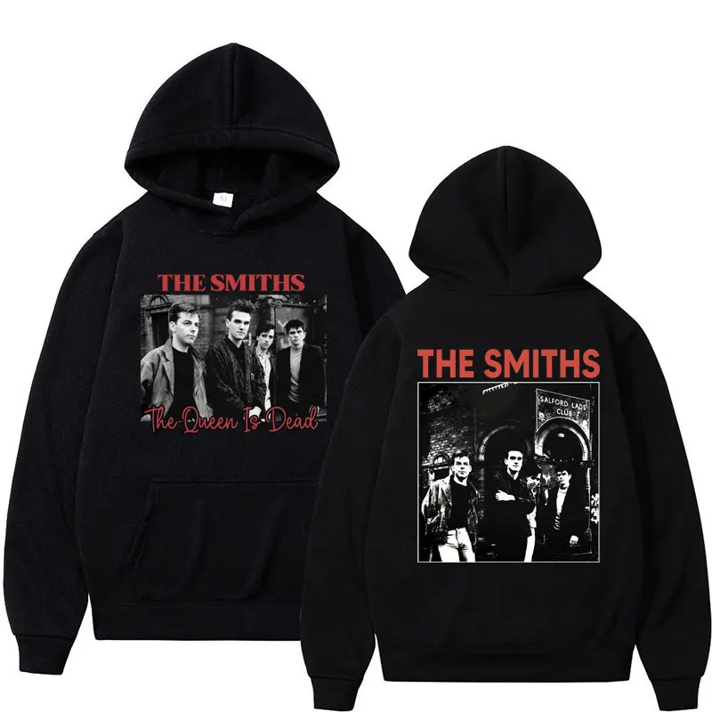 Rock Band The Smiths Vintage Felpa Con Cappuccio Meat Is Kill Felpa Con Cappuccio Uomo Donna Abbigliamento Gotico Oversize Hip Hop Casual Streetwear