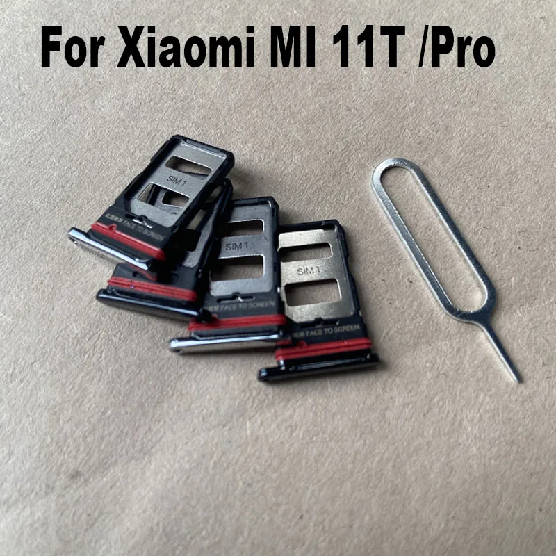 New For Xiaomi MI 11T Pro MI11T Sim Card Tray Slot Holder Socket
