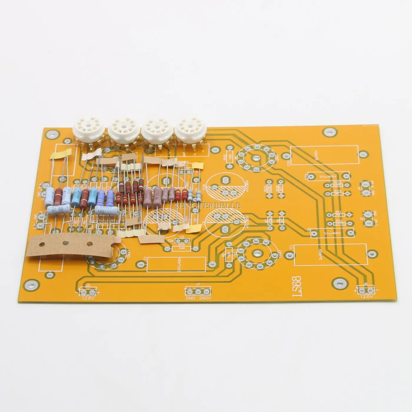 Hifi Fai Da Te Kit Preamplificatore Cordolo-Johnson Cj Ecc83 Preamplificatore Stereo Per Scheda Preamplificatore A Tubo