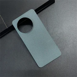 Sleek Carbon Fiber Pattern Frameless Cooling Case with Enhanced Heat Dissipation and Shockproof Protection for OnePlus 15 (Light Blue)