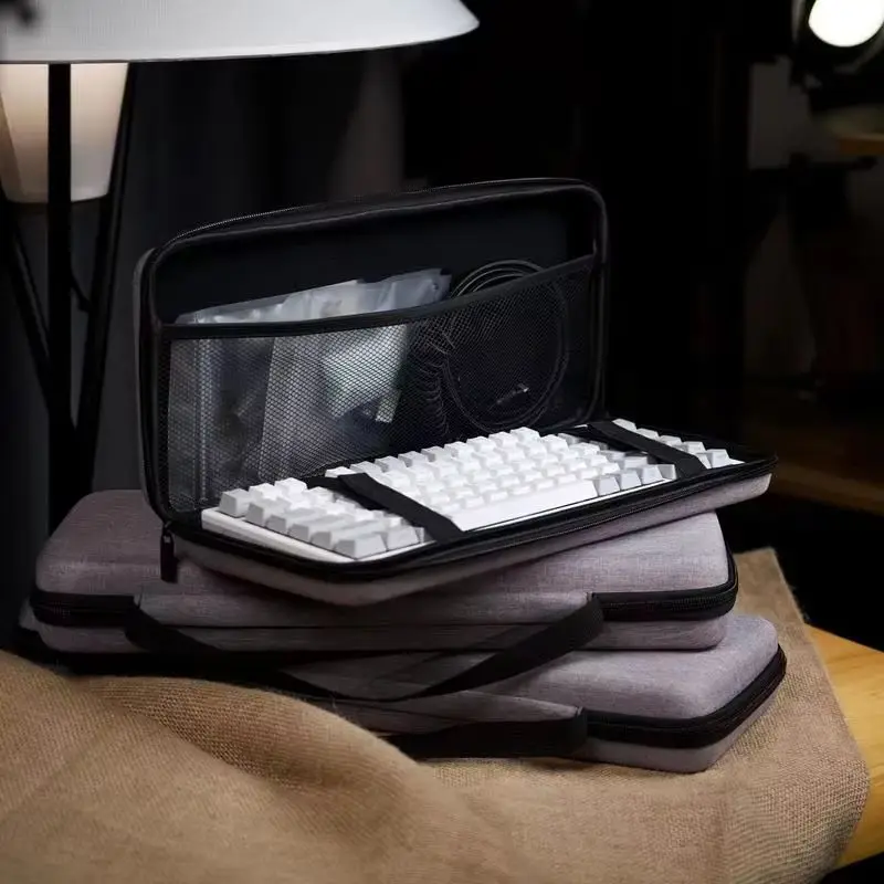 Premium Mechanical Keyboard Storage Bag - Dustproof & Water-Resistant EVA Hard Shell
