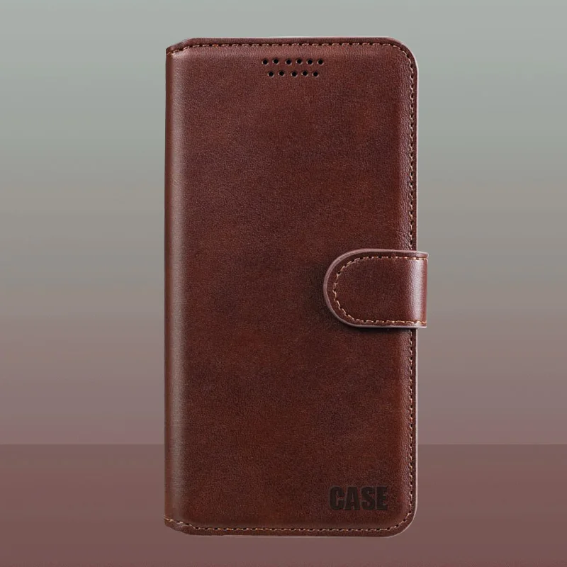 Elegant Leather Flip Book Case with Card Slots