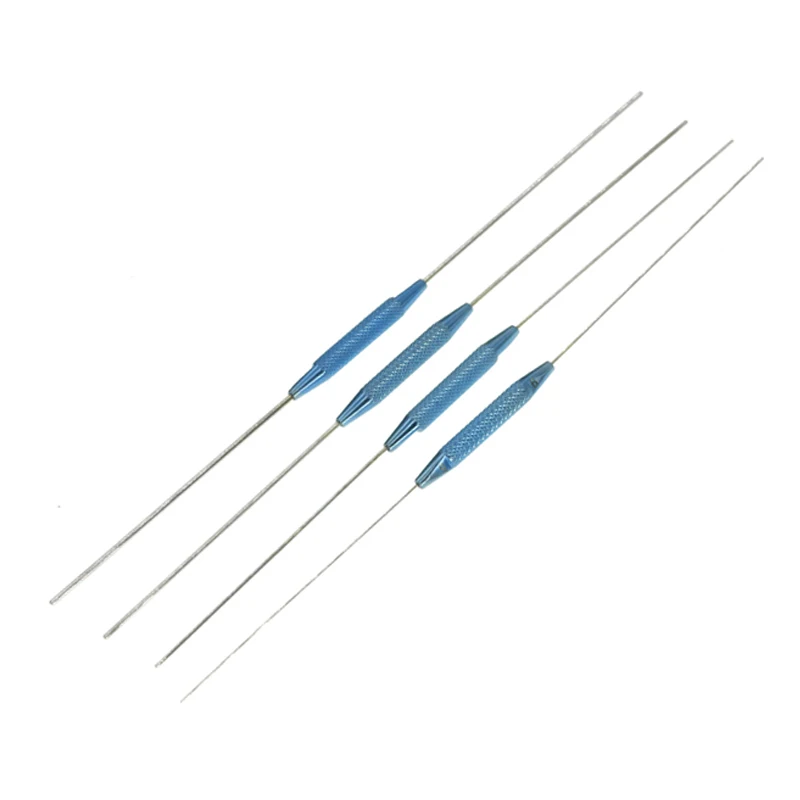 4pcs/set stainless steel Ophthalmic Instruments lacrimal probe microscopy equipm