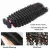 30 34 Inch Burmese Curly Bundles Human Hair Extensions Sew In 100% Original Loose Deep Wave Bundles Double Weft Raw Hair Weaving 3