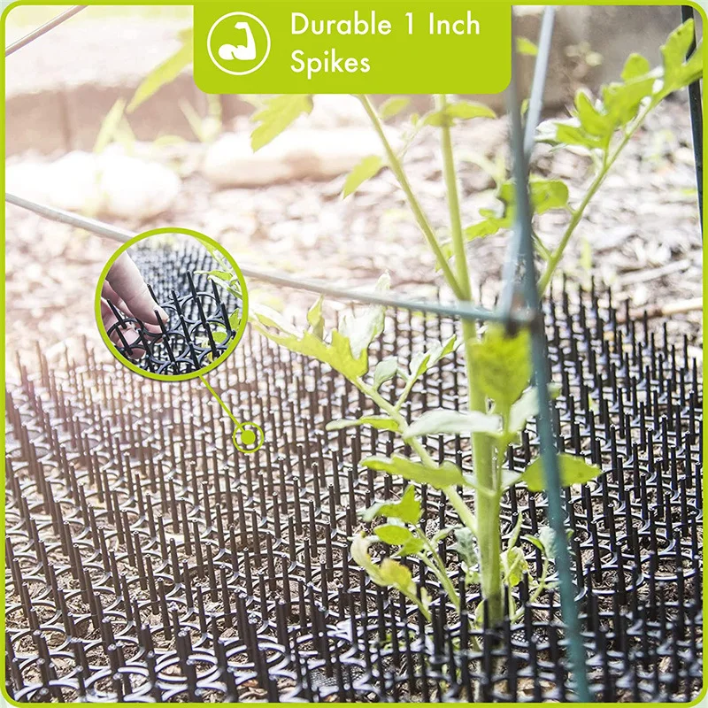 Anti-cat soft thorn mat garden anti-cat and dog net thorn mat repellent anti-bed urination protection plant outdoor supplies