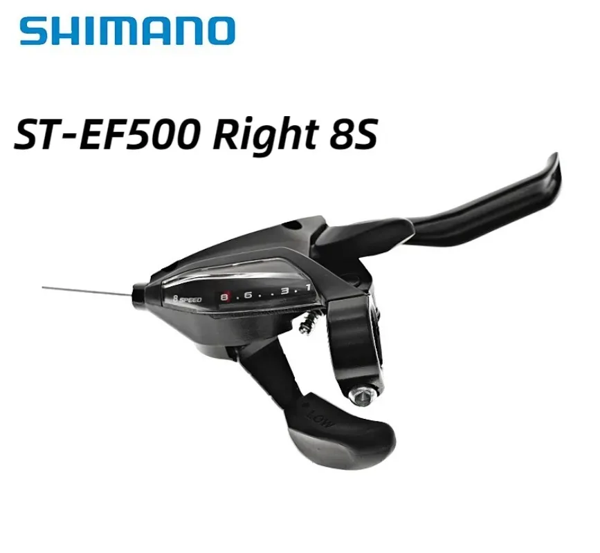 EF500 trigger shifter 3/7/8 gear left and right Corrosion resistant ABS sensitive transmission Bicycle brake Bicycle accessories